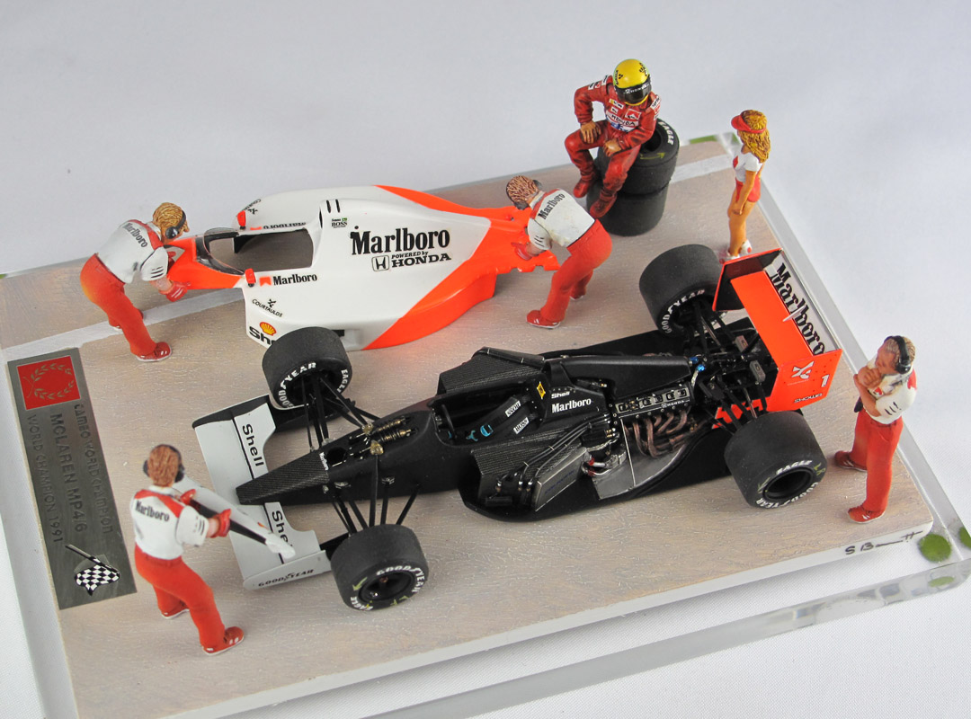 Stefan Barnett 1/43 McLaren MP4/6 Senna